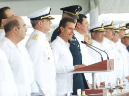 Peña Nieto afirma que ''México está en movimiento y México se está transformando''. ESPECIAL /