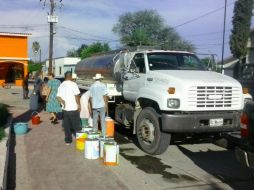 La Conagua movilizará pipas de agua para apoyar a los habitantes de los municipios afectados por el derrame. Foto: @Conagua_Sonora. ESPECIAL /