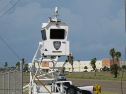 Vista de una torre de observación de la Guardia Nacional en Hidalgo, Texas. ARCHIVO /