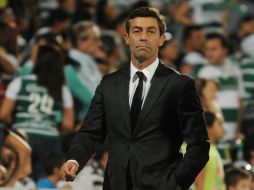 Pedro Caixinha sabe que Santos tiene el material necesario para estar en los primeros puestos. MEXSPORT /