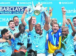Manchester City defiende el título. AP /