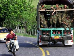 En la localidad de Florencia las autoridades detuvieron a un insurgente de la columna 'Teófilo Forero'. ARCHIVO /
