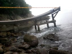 La Profepa procedió a levantar el acta de inspección correspondiente y a colocar los sellos de Clausura Total Temporal.  /