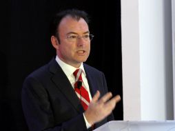 La información fue dada por la SHCP, en la foto su titular, Luis Videgaray. ARCHIVO /