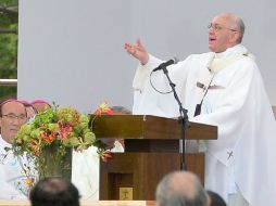 Francisco instó a los jóvenes a estar alerta ante las 'presiones, tentaciones y pecados propios'. EFE /