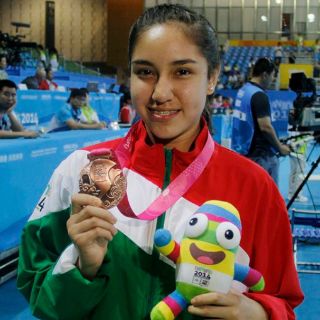 Mitzi Carrillo gana primera medalla para México en Nanjing