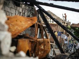 Se dice que incluso niños pudieron haber muerto por este hecho. EFE /