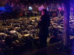 El hecho dejó 281 jóvenes detenidos que fueron liberados la tarde del domingo. ESPECIAL /