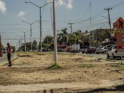 Los colonos se muestran preocupados por el avance de las obras de ampliación. ARCHIVO /