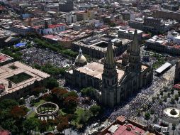 Los recursos para el Programa de Regeneración Urbana del Centro Histórico de Guadalajara se gestionan con la Federación. ARCHIVO /