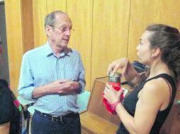 Mantovani viaja por distintas latitudes con la idea de conseguir que el teatro tenga un mayor impacto en los pequeños y sus maestros. ESPECIAL /