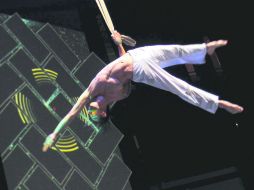 MOD. Destreza y fortaleza física son sólo parte de lo que se pudo apreciar en el espectáculo ofrecido anoche en el Larva.  /