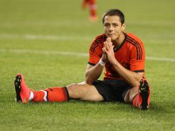 El seleccionado mexicano ha iniciado la Liga Premier, pero no es del agrado del técnico. ARCHIVO /