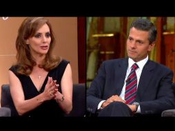 En el programa cuestionaron a Peña Nieto sobre las reformas estructurales que ha impulsado durante su administración. ESPECIAL /