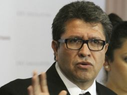 Monreal Ávila informa que el cheque se encuentra en poder de la Junta de Coordinación Política. ARCHIVO /