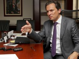 Emilio Lozoya resalta que Pemex tendrá libertad de elegir sus prioridades de negocio y socios estratégicos. ARCHIVO /