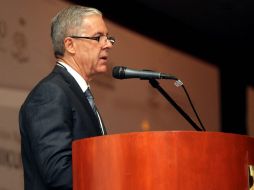 El Secretario de Salud  Jalisco, Jaime Agustín tambíen reiteró su postura en contra de la legalización para fines médicos. ARCHIVO /