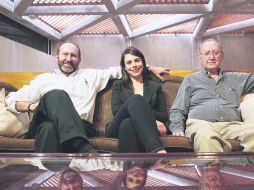 Los responsables. Fernando Fernández Pérez Rulfo, Abril Quintanilla Cerda y Leopoldo Fernández Font.  /