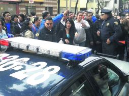 El menor acosador y su madre fueron trasladados al Ministerio Público. SUN /