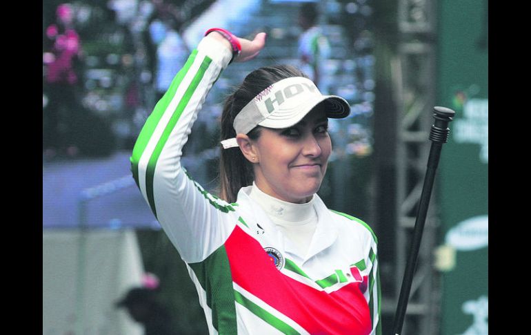 Definición. Ochoa culmina hoy su participación, con el lanzamiento de las últimas 24 flechas. ESPECIAL /