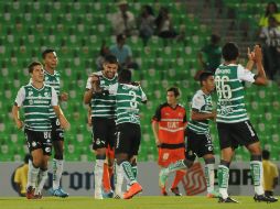 Santos Laguna marcha en el sexto lugar de la tabla general del Apertura 2014. MEXSPORT /