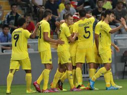 El equipo amarillo logró un muy buen resultado en la ida de la previa en este torneo. AFP /