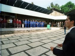 Muchos de los alumnos son movidos de sus escuelas normales para ingresar a la institución. ARCHIVO /