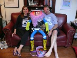 El objetivo era promover el debate en la sociedad respecto a la relación tecnología-humanos. AFP /