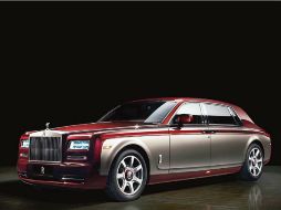El modelo Phantom de Rolls Royce cuesta casi 6 millones de pesos. CORTESÍA  /