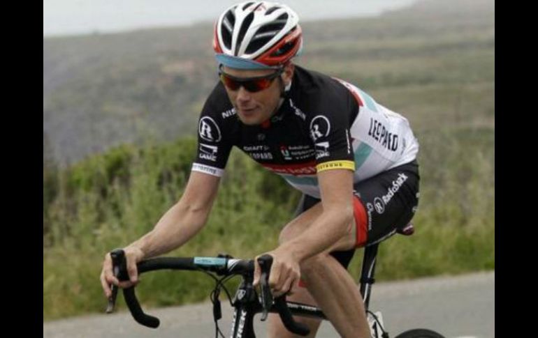 El ciclista de 41 años es el primer estadounidense en ganar la Vuelta de España. Foto: @sportsnet. ESPECIAL /