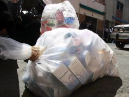 Con decomiso 'histórico', se evita riesgo a la salud de 50 millones de mexicanos, asegura la dependencia. ARCHIVO /