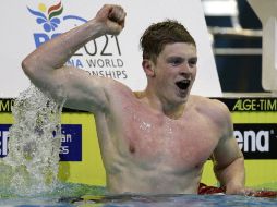 El británico logra la hazaña en las semifinales de la prueba. AP /