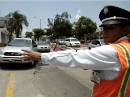 Participarán 150 elementos de la Policía Vial para resguardar a peatones y participantes. ARCHIVO /