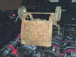 Decomiso. El valor monetario del material asegurado asciende a más de seis mil pesos. ESPECIAL /