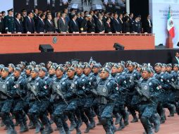 Los cinco mil agentes recibieron capacitación del Ejército Mexicano, así como de cuerpos similares de Francia y Colombia. SUN /
