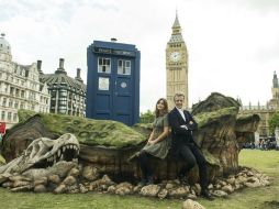 El primer capítulo de la nueva temporada se desarrolla en el Londres victoriano, con un dinosauro fuera de control. EFE /
