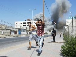 Para Israel ''cualquier casa desde la que se lanzan cohetes o próxima (en Gaza), será atacada''. AFP /