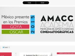 La Academia dará a conocer las cintas seleccionadas para competir en las premiaciones en los próximos días. ESPECIAL /