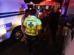 El accidente ocurrió en el cruce de la carretera Agua Blanca con Independencia. ARCHIVO /