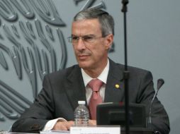José González Morfín expuso que la exigencia ciudadana se centra en la transparencia del gasto público. NTX /