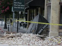 Hasta el momento no se ha determinado la causa del terremoto. AFP /