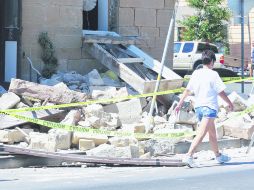 El sismo de 6.1 grados en Napa, es el más fuerte ocurrido en California desde 1989. AP /