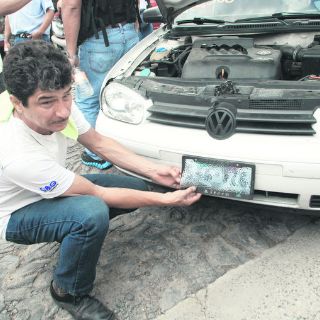 Aumentan los detenidos por placas falsas en Jalisco