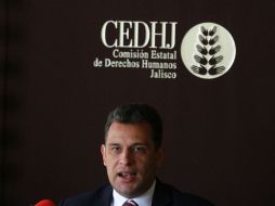 El presidente de la CEDHJ, Felipe Álvarez Cibrián. ARCHIVO /