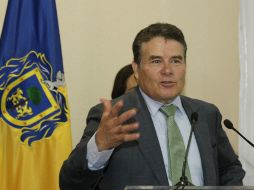 Juan Díaz de la Torre, hizo un llamado al gobierno de Oaxaca para que aplique la ley a la CNTE que ha destrozado instalaciones. NTX /