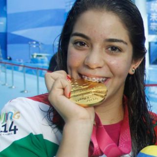 Alejandra Orozco, orgullosa de su oro en Nanjing