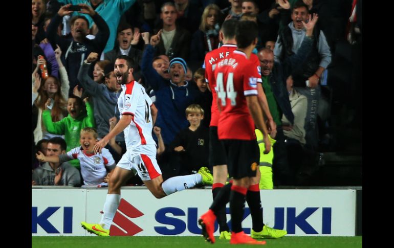 La goleada ante el modesto MK Dons ha tenido eco en la prensa inglesa y mundial. AP /