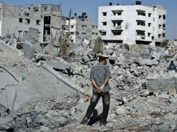 La UEFA decidió el mes pasado que no se jugarán partidos en Israel mientras dure el conflicto con Hamas en la Franja de Gaza. AFP /