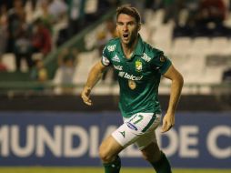 Boselli festeja el gol frente al Herediano de Costa Rica. EFE /