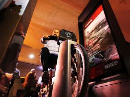 El secretario de Planeación, Administración y Finanzas, Ricardo Villanueva Lomelí presentó el programa de bicicletas.  /